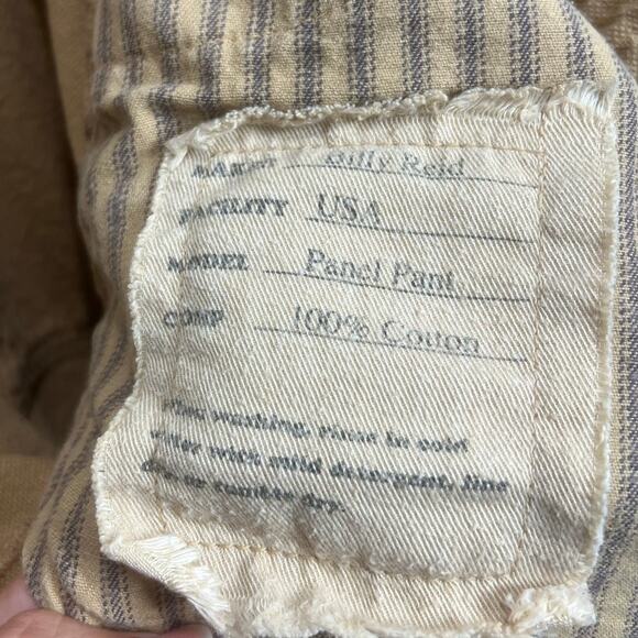 Billy Reid Khaki Pants Mens 32 Beige USA Panel Cotton Casual Work Pockets - Picture 4 of 10